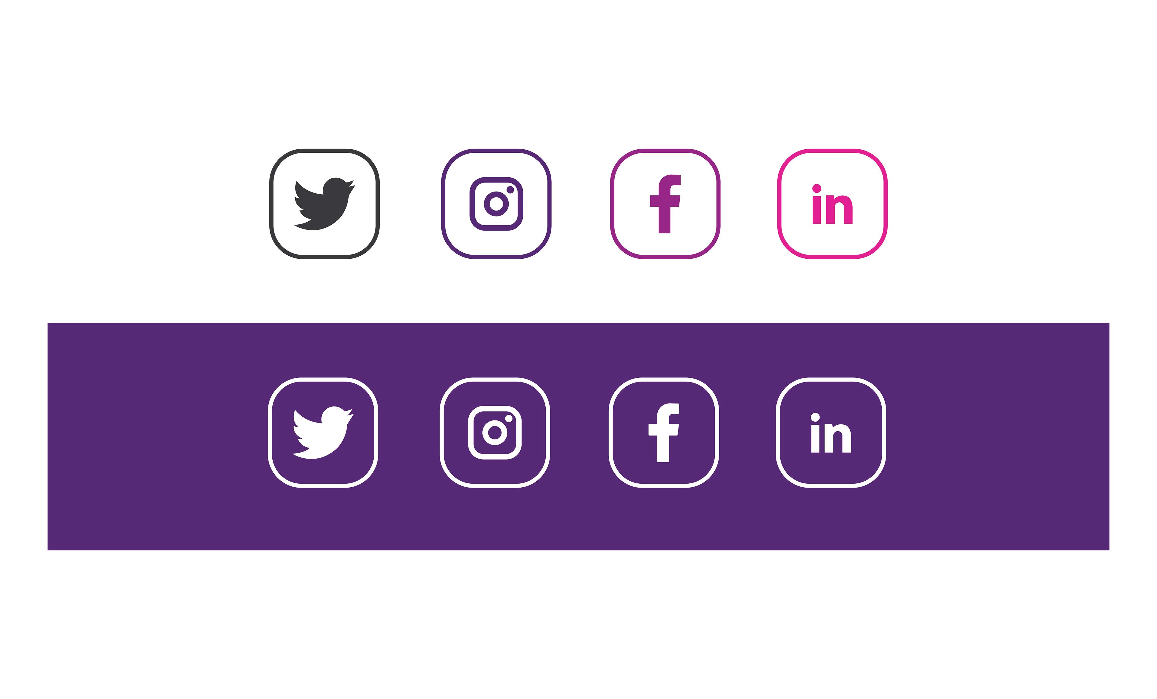 Social Media Icons