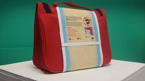 Bedtime Beastie Survival Kit Packaging Design Back