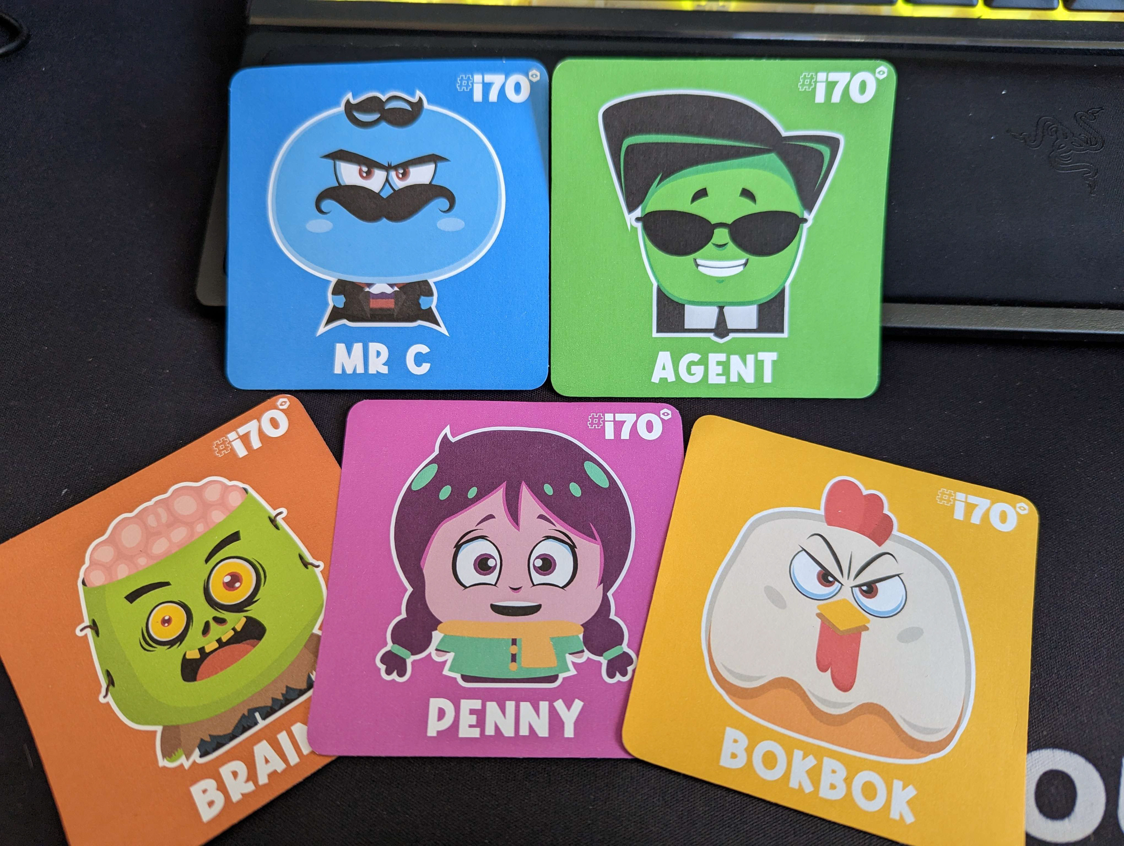 Super Undercover Sticker Samples
