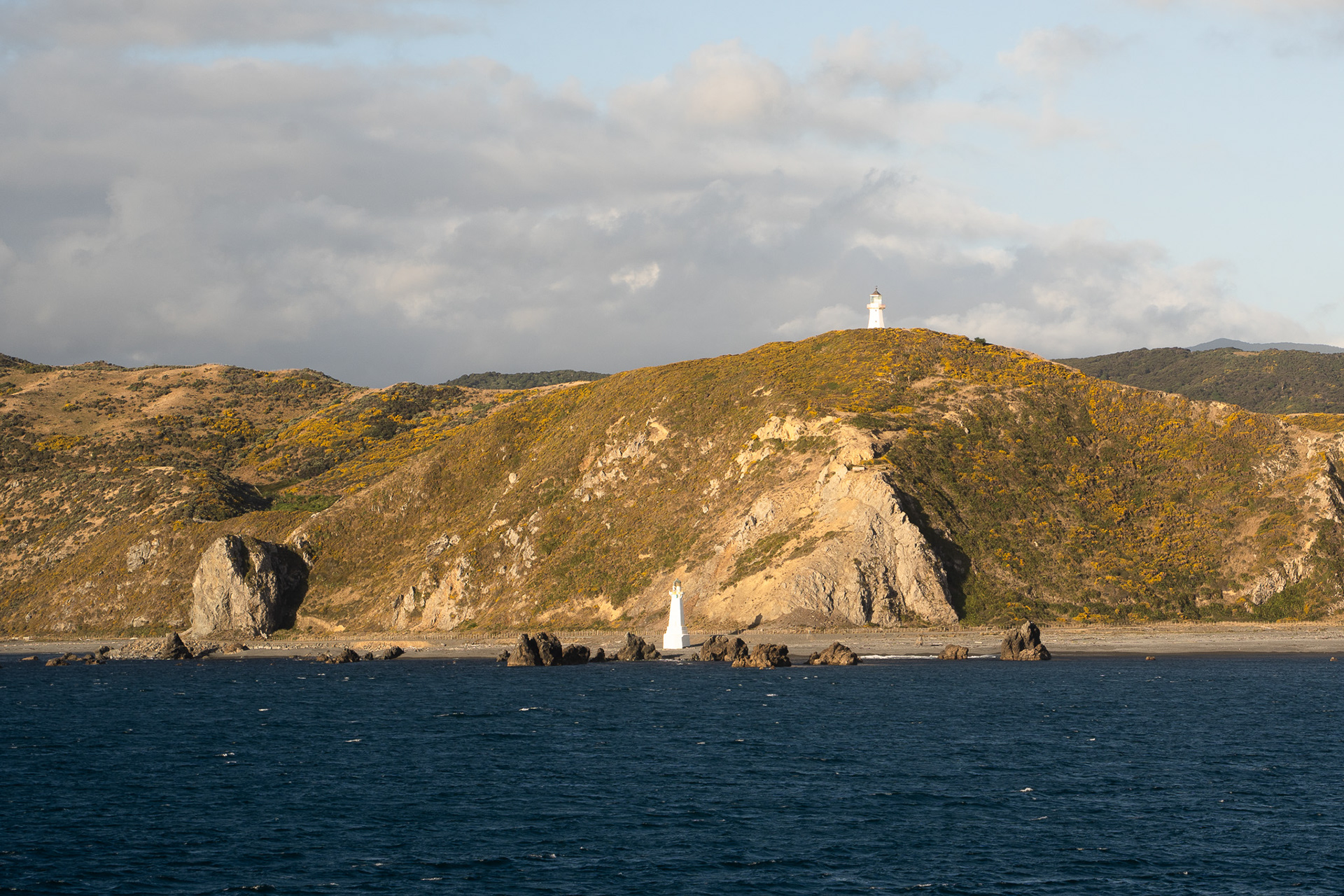 View sailing out to sea
