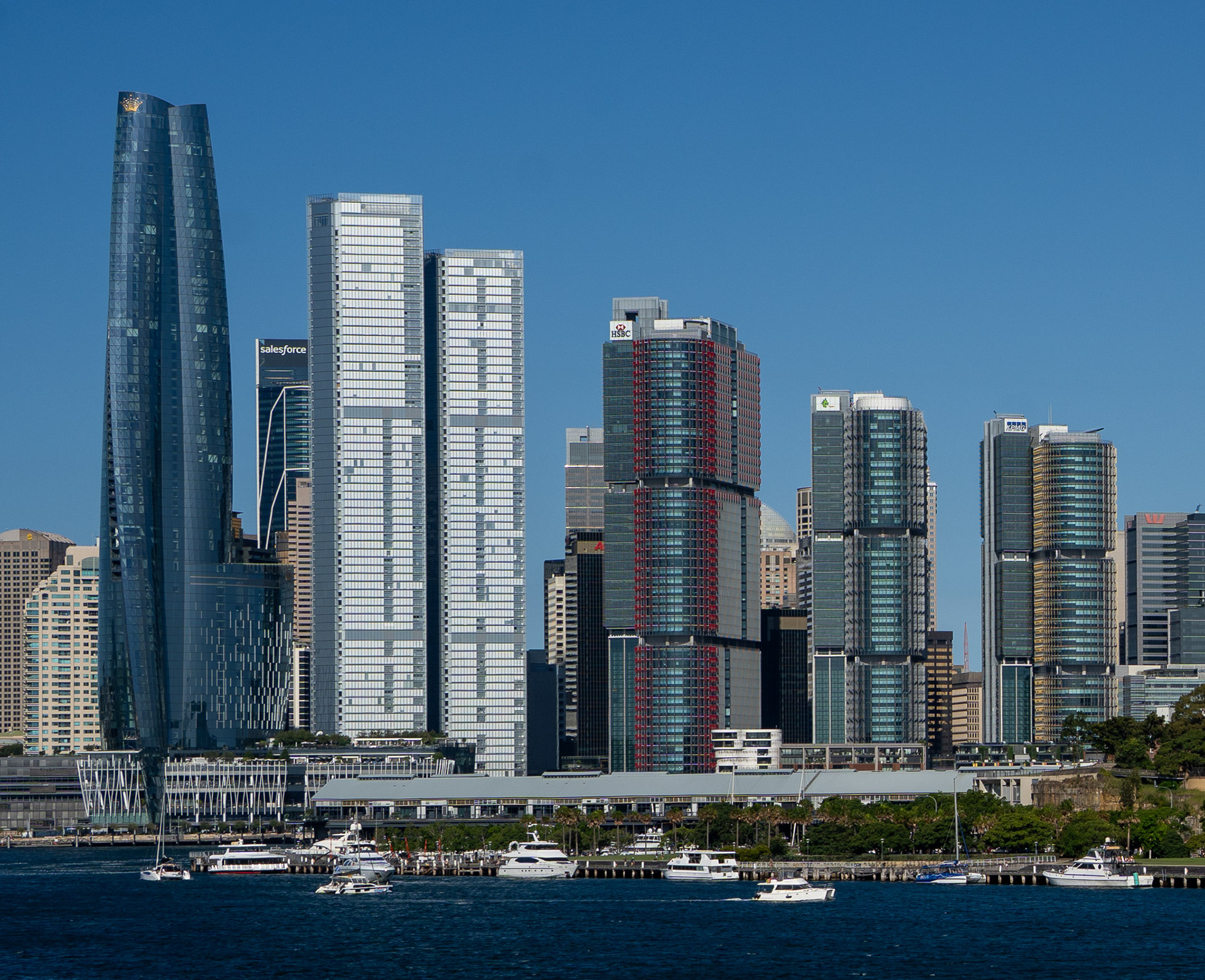 View of Sydney from our cruise ship