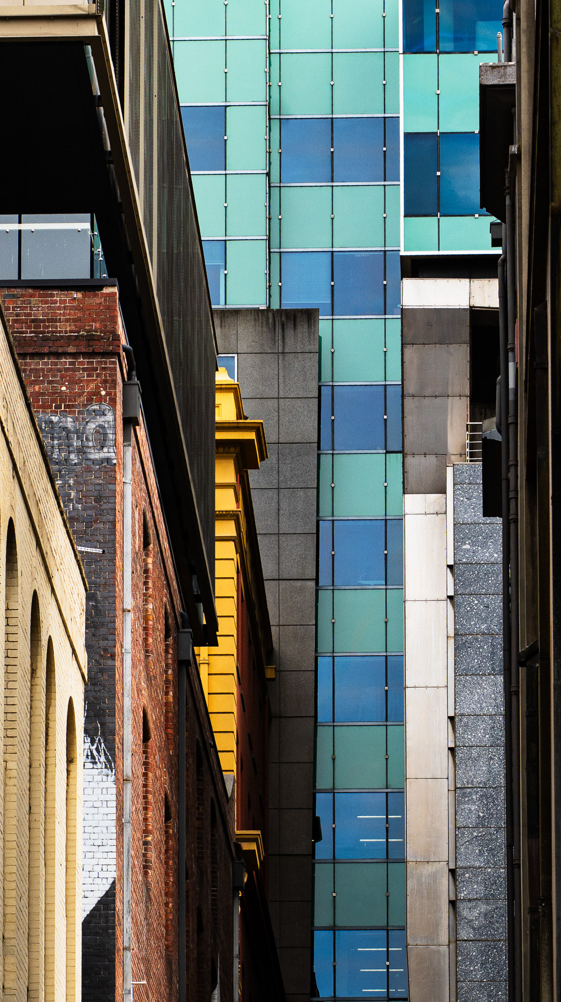 View down Hosier Lane