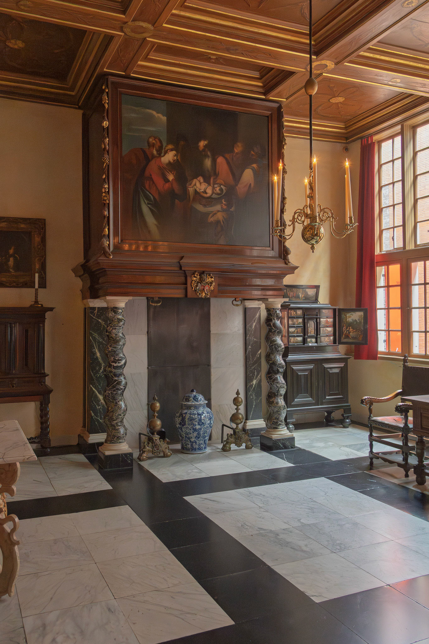 Hearth Room in Our Lord in the Attic Church