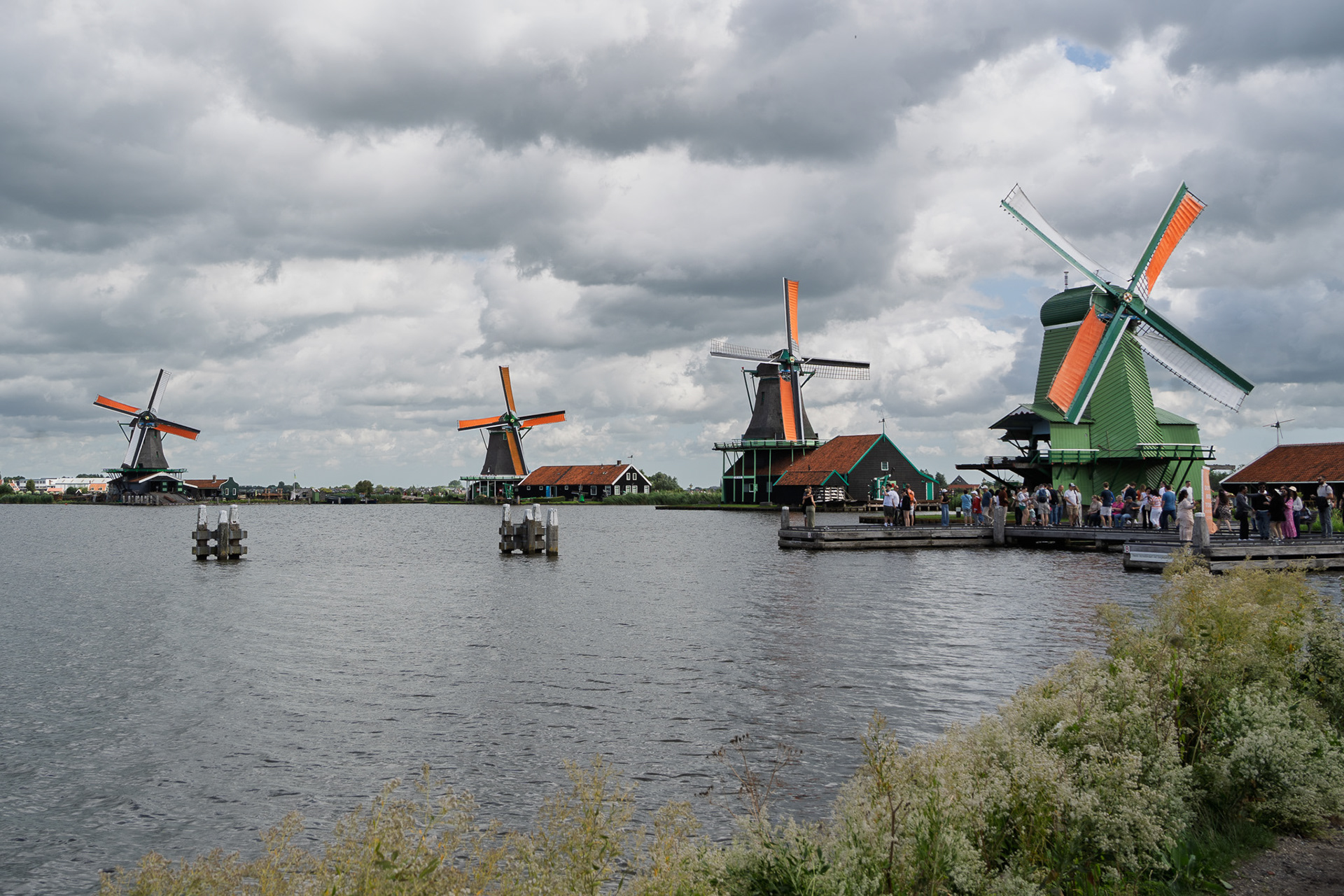 Zaanse Schans Windmills