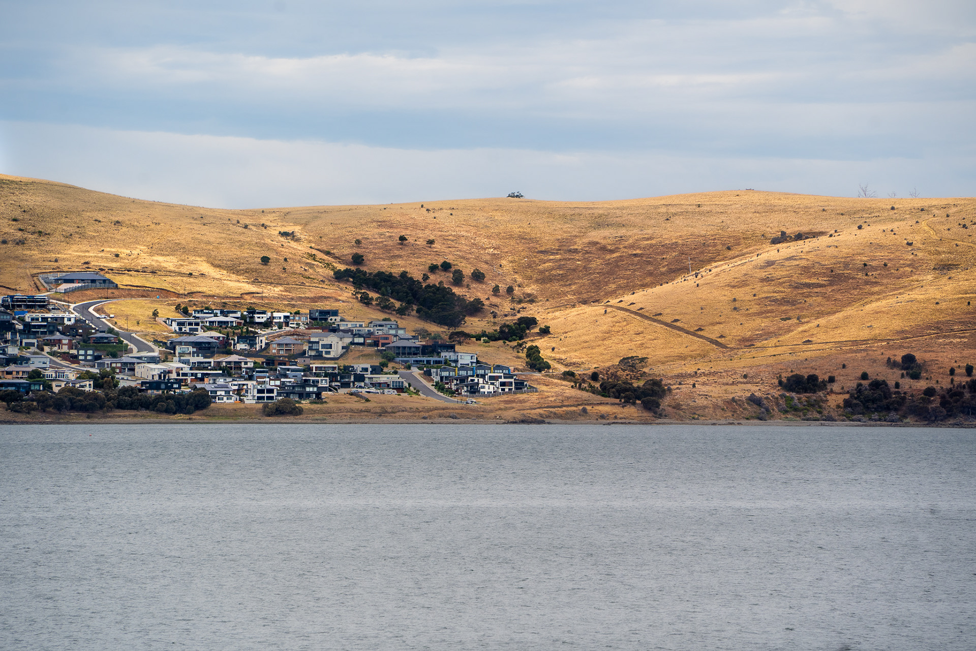 View of Tasmania from Cruise Ship