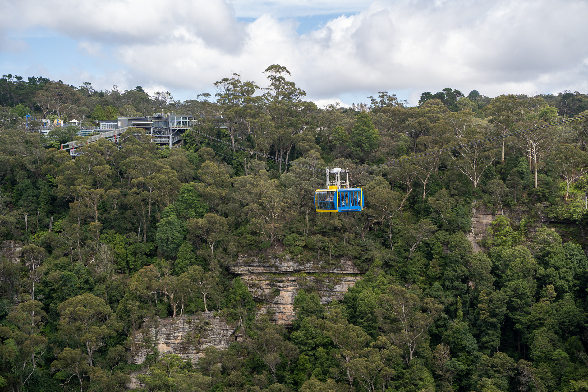 Scenic Skyway over the Jamison Valley