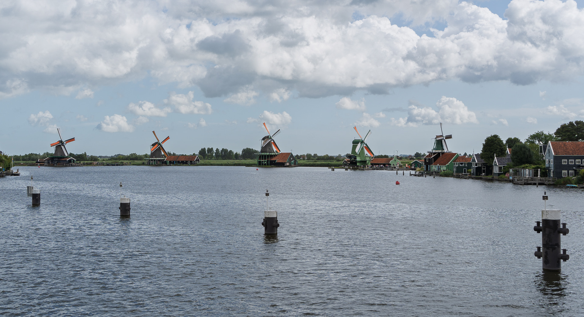 Zaanse Schans Windmills