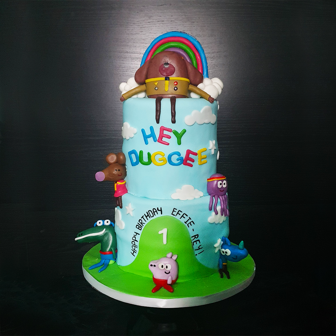 Hey Duggee 1st Birthday Cakr
