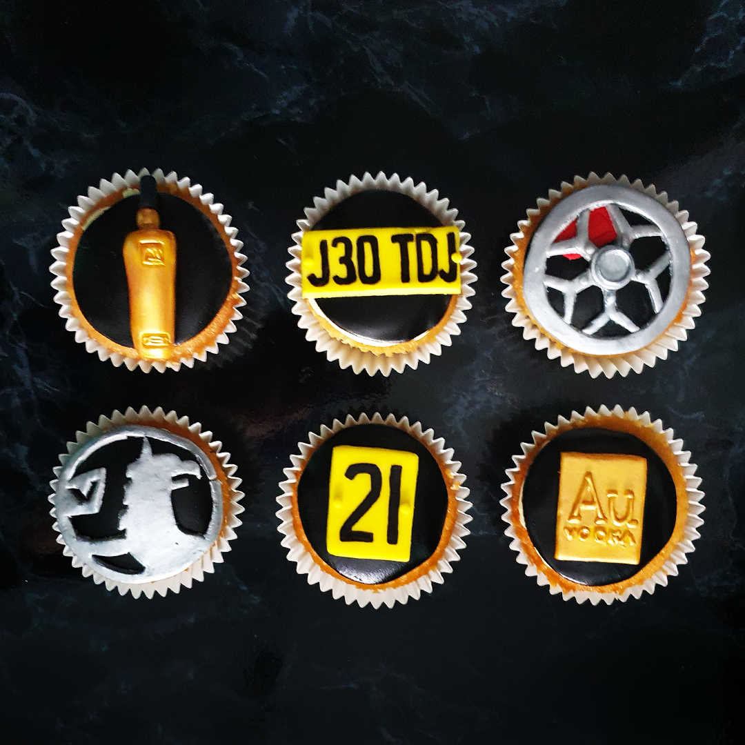 Vauxhall Astra Au Vodka Birthday Cupcakes