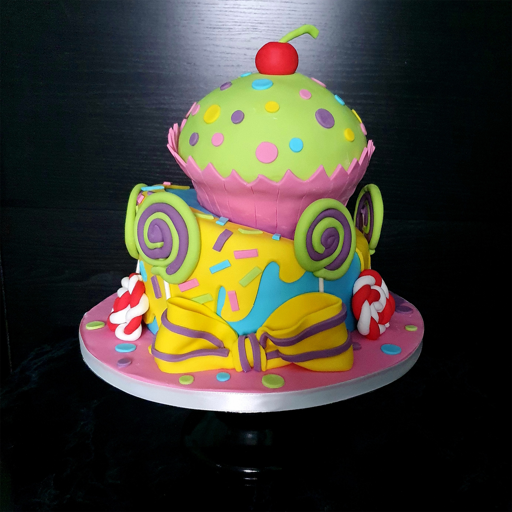 Candy Land Birthday Cake