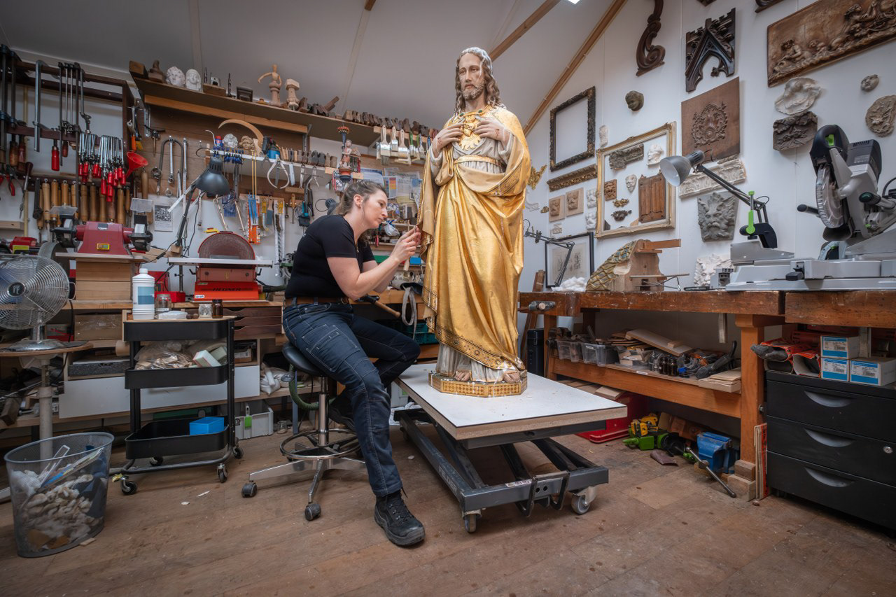 Na de witstoel weer aan een volgend project.