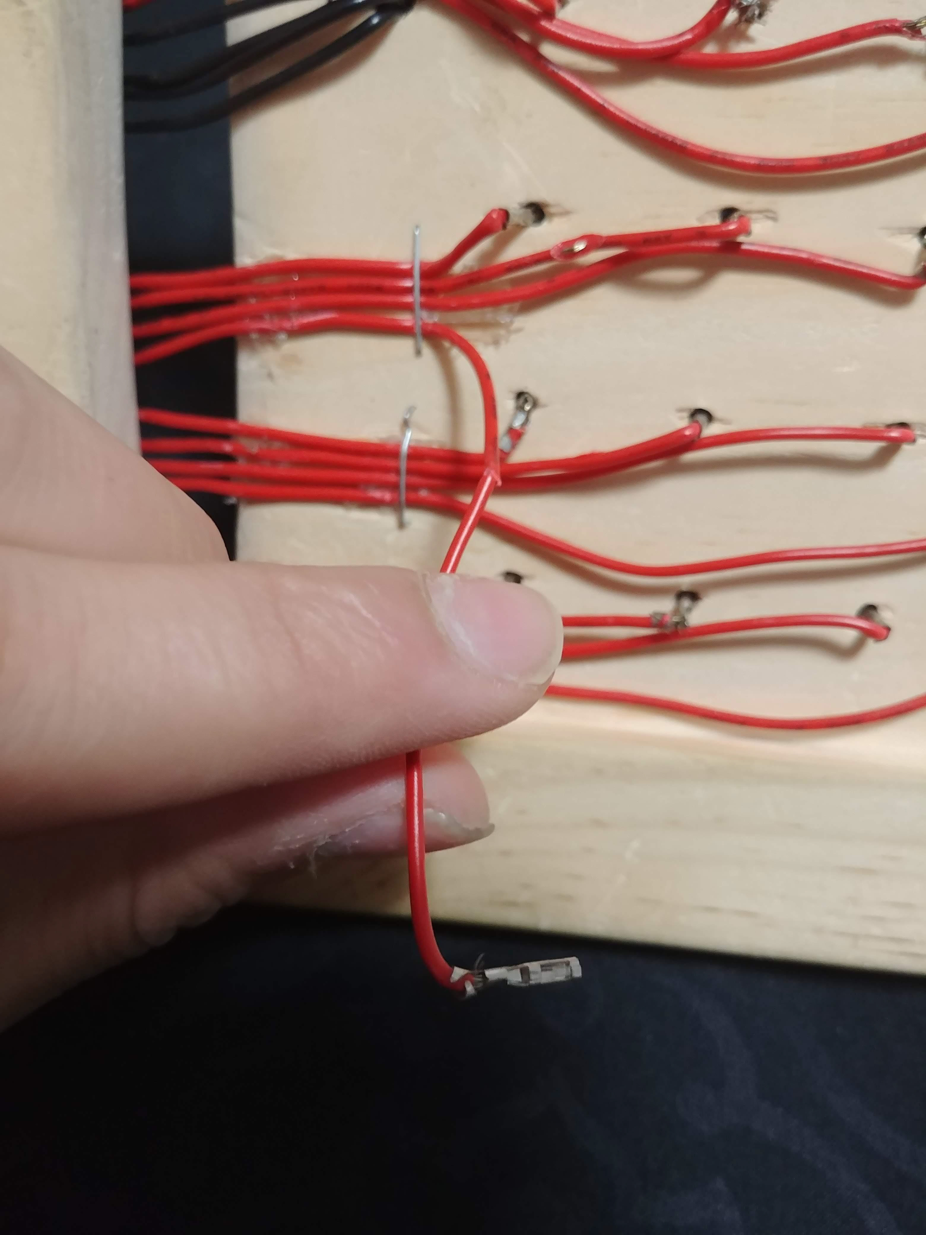 Modular crimped female header pins