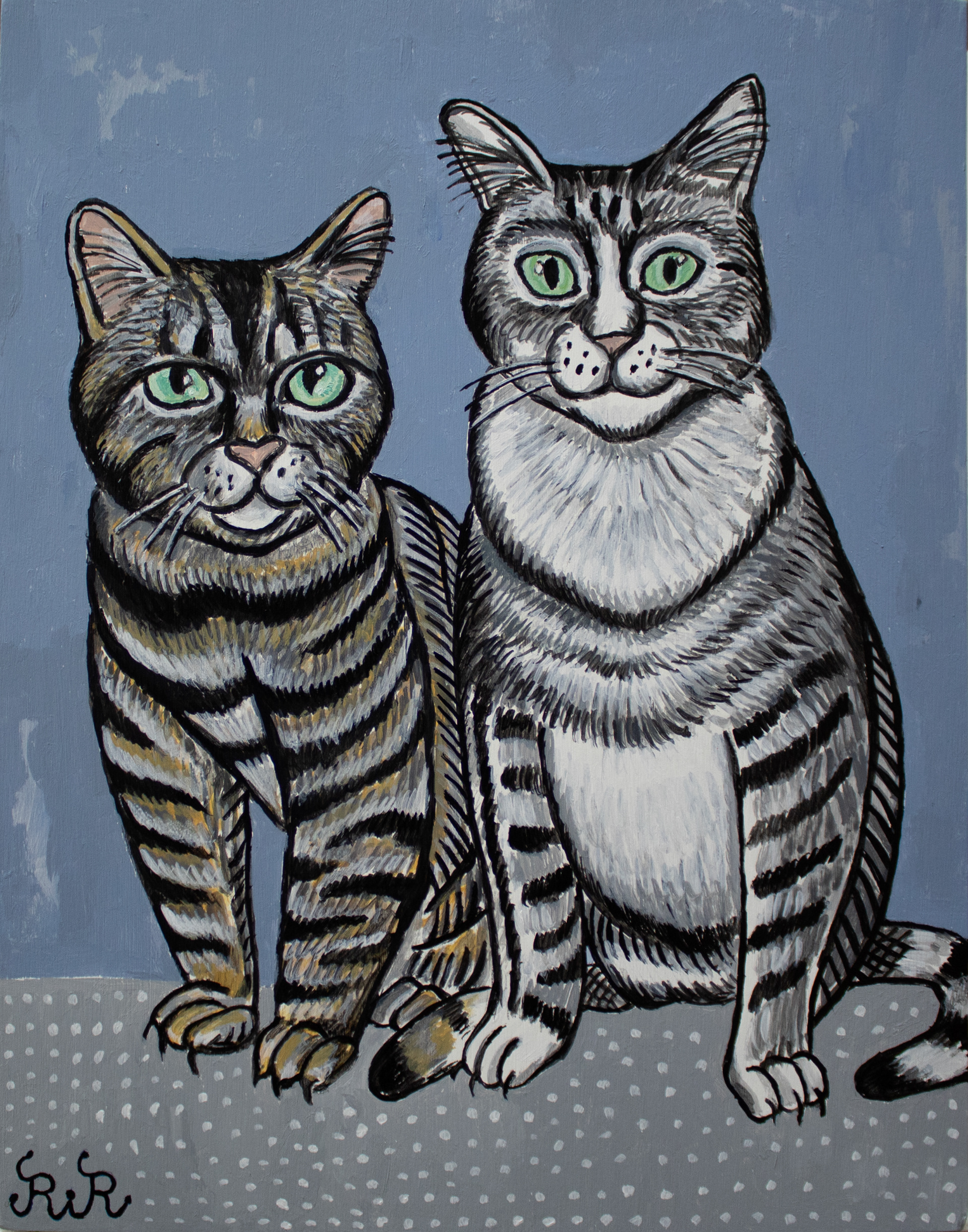 Walter and Louise, 14 x 11", 2026