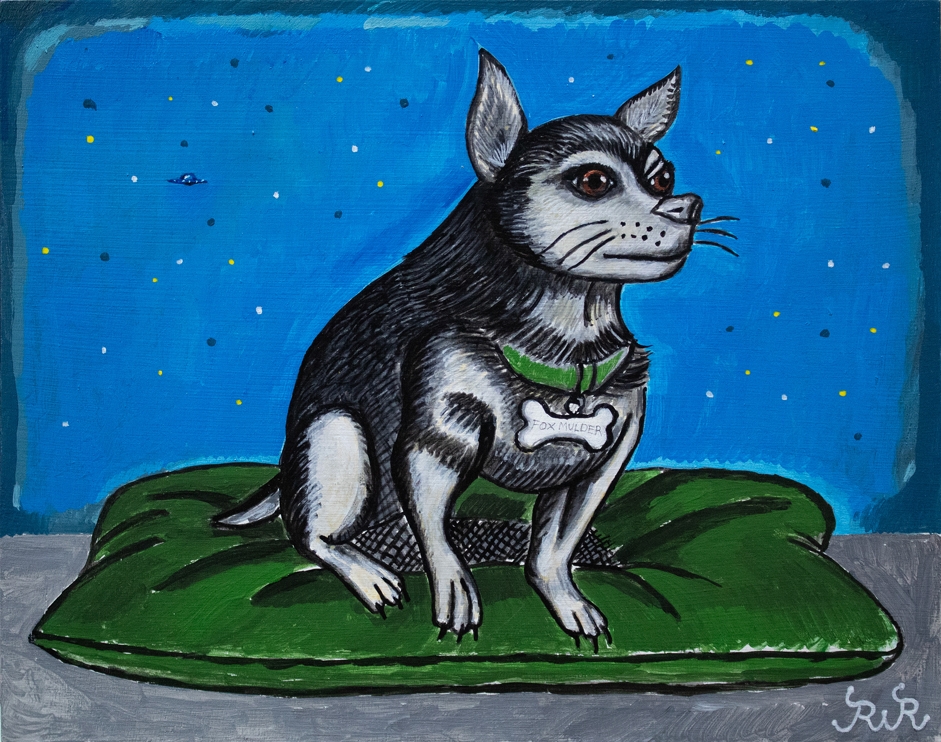 Fox Mulder, 8 x 10", 2026