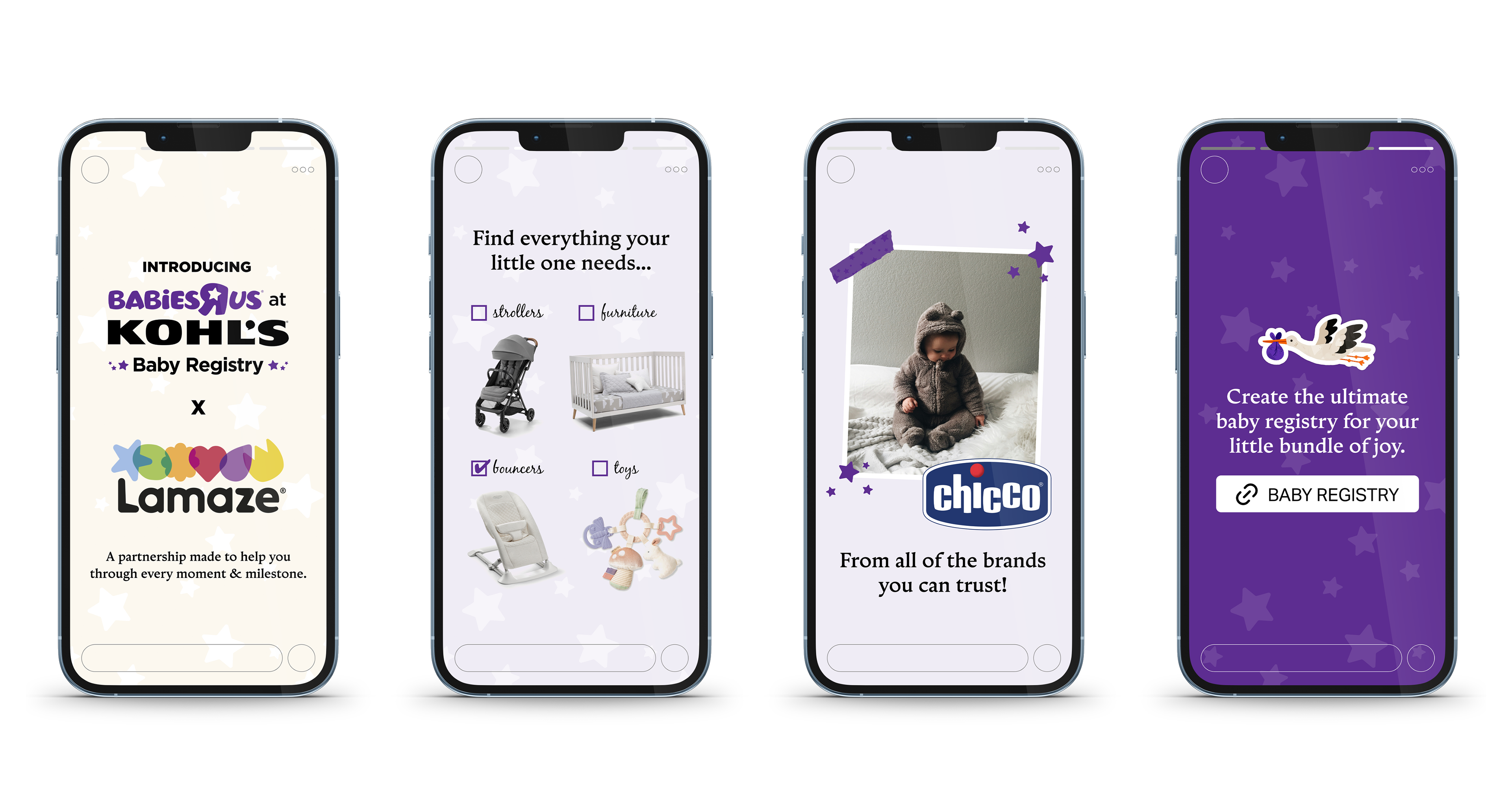 Mobile: Instagram story sequence