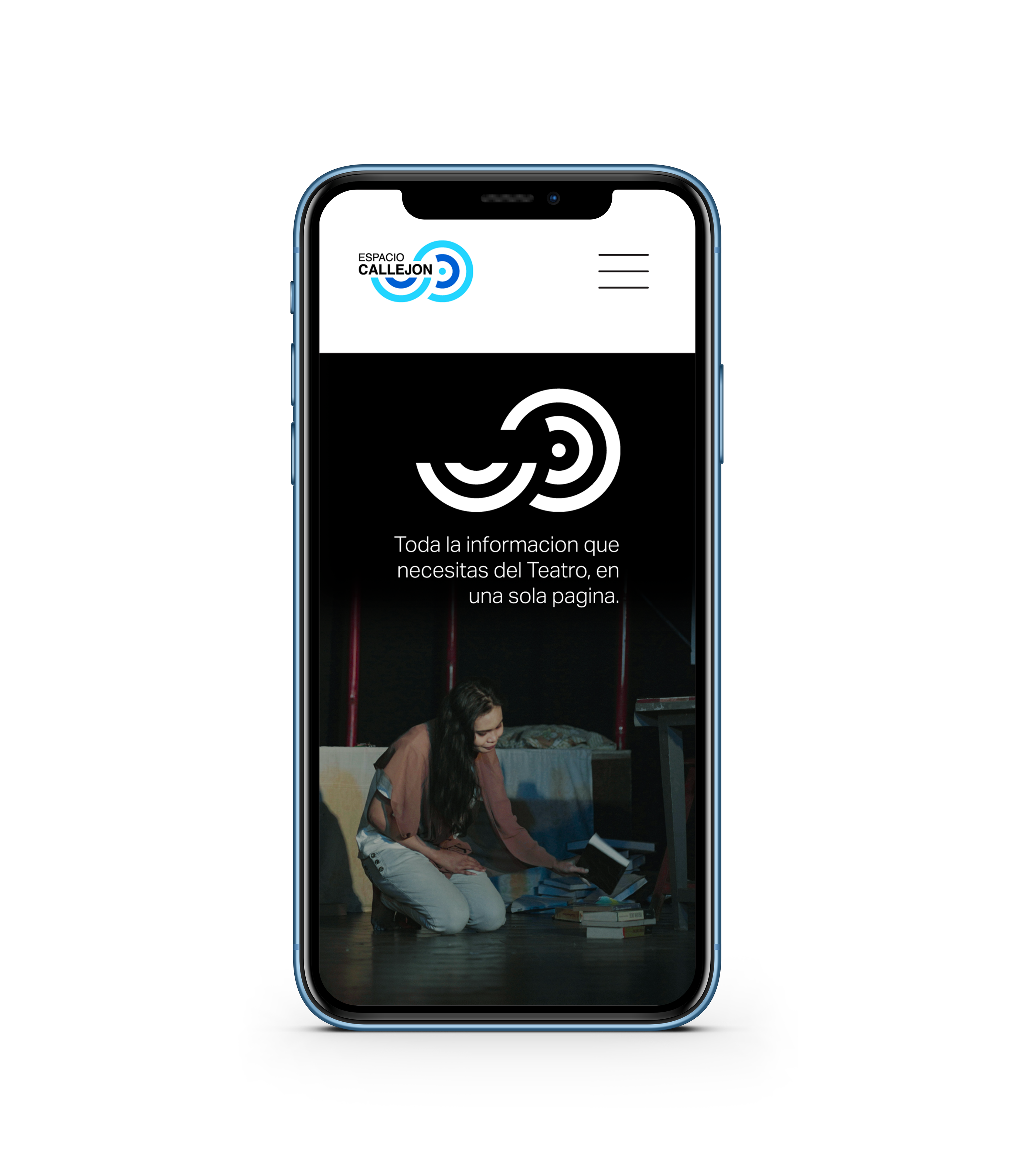 Mobile application designed for the theater