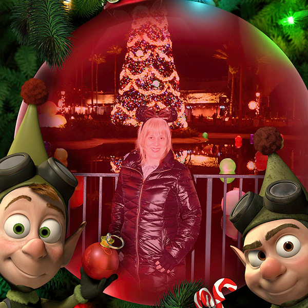 Patricia at Disney World, 2020