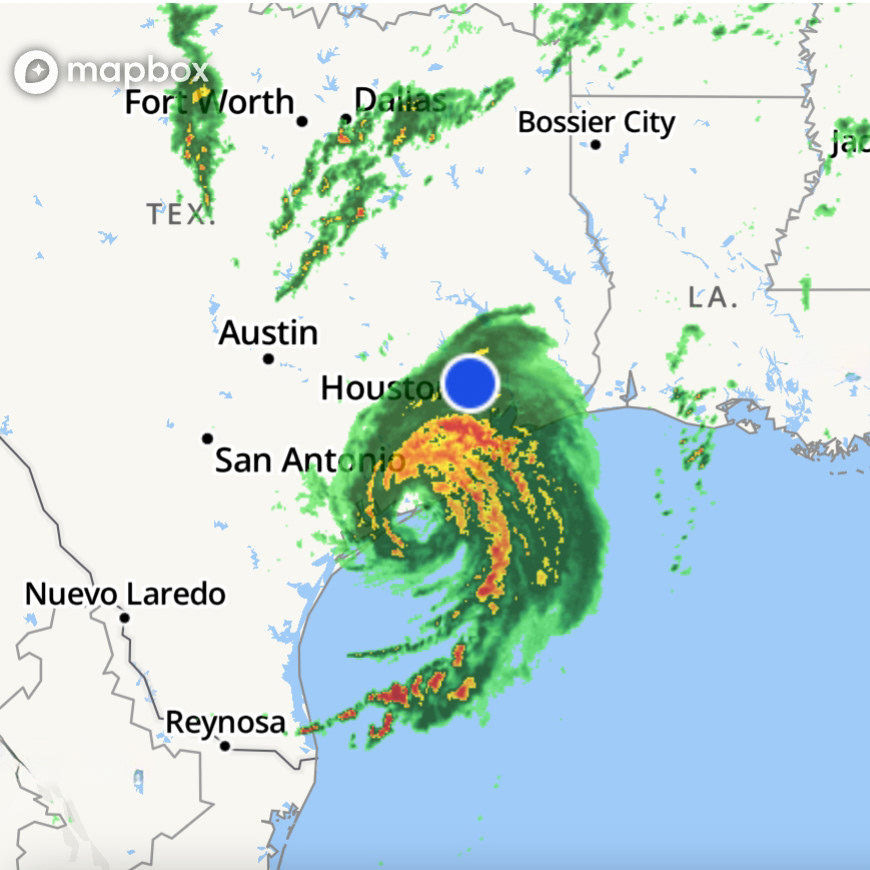 Hurricane Beryl, just a category 1, manages to disrupt Houston indirectly, but Jim and Pat have somewhere else to go while the electricity and internet are dysfunctional for two weeks