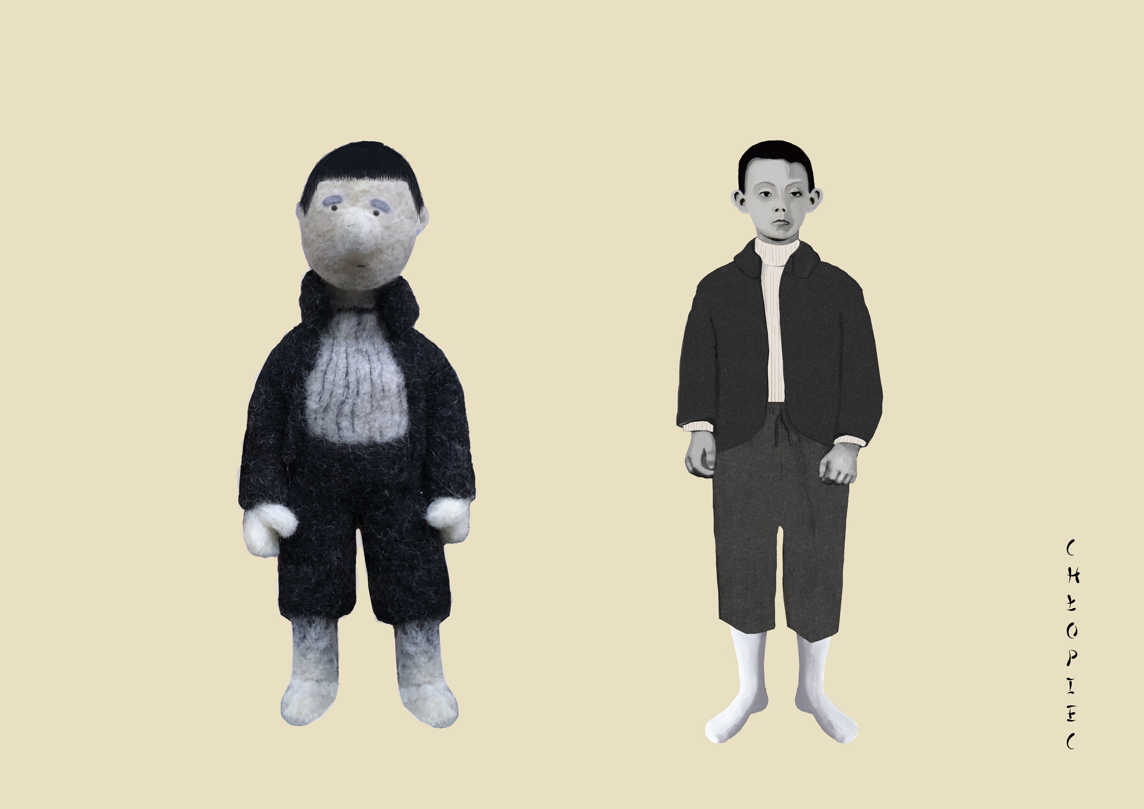 Boy - puppet and costume design by Racuhh
