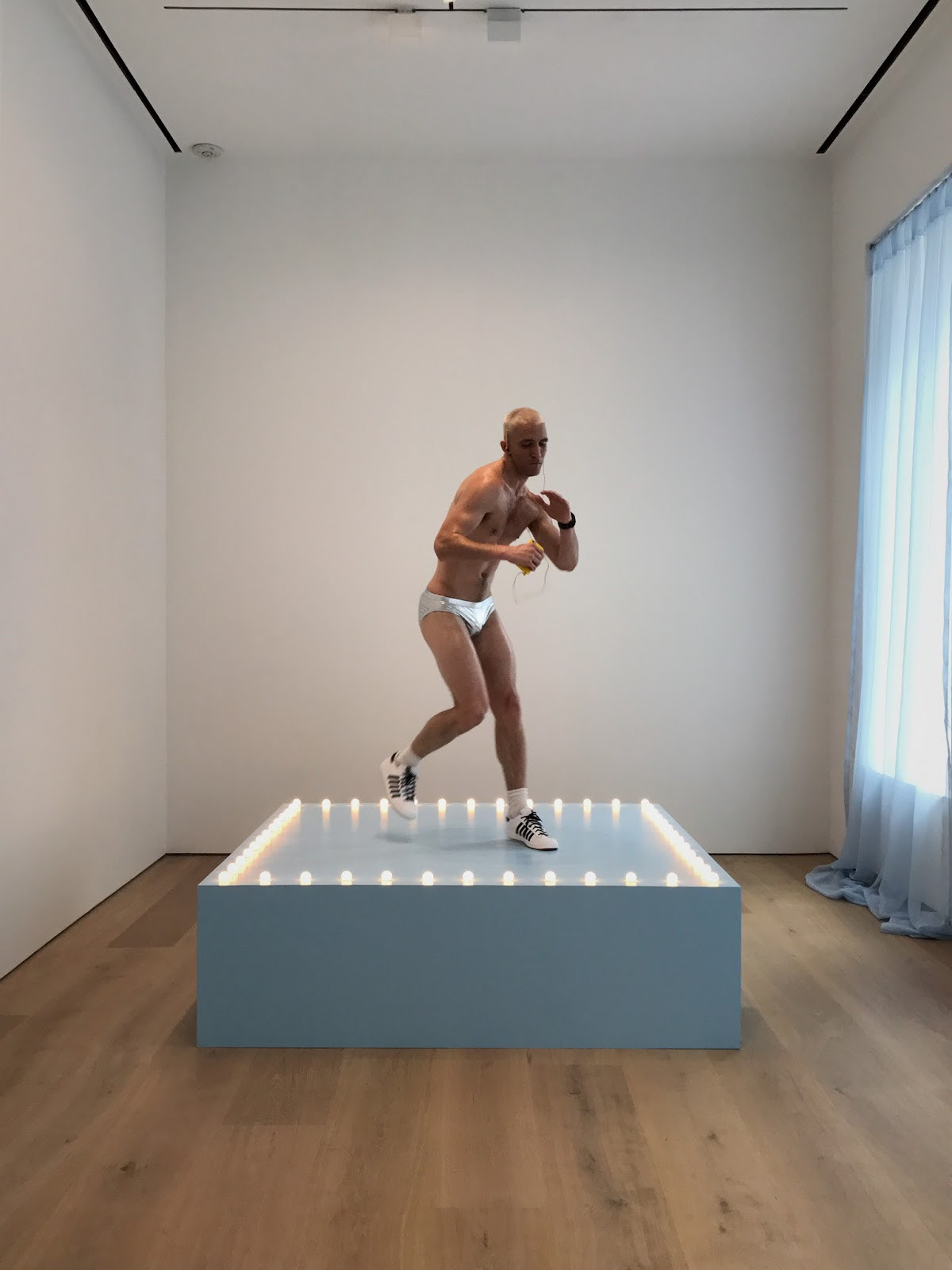 Go-Go Dancing Platform (1991) by Félix Gonzàlez-Torres