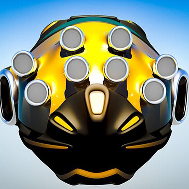 Modeled with Autodesk Maya