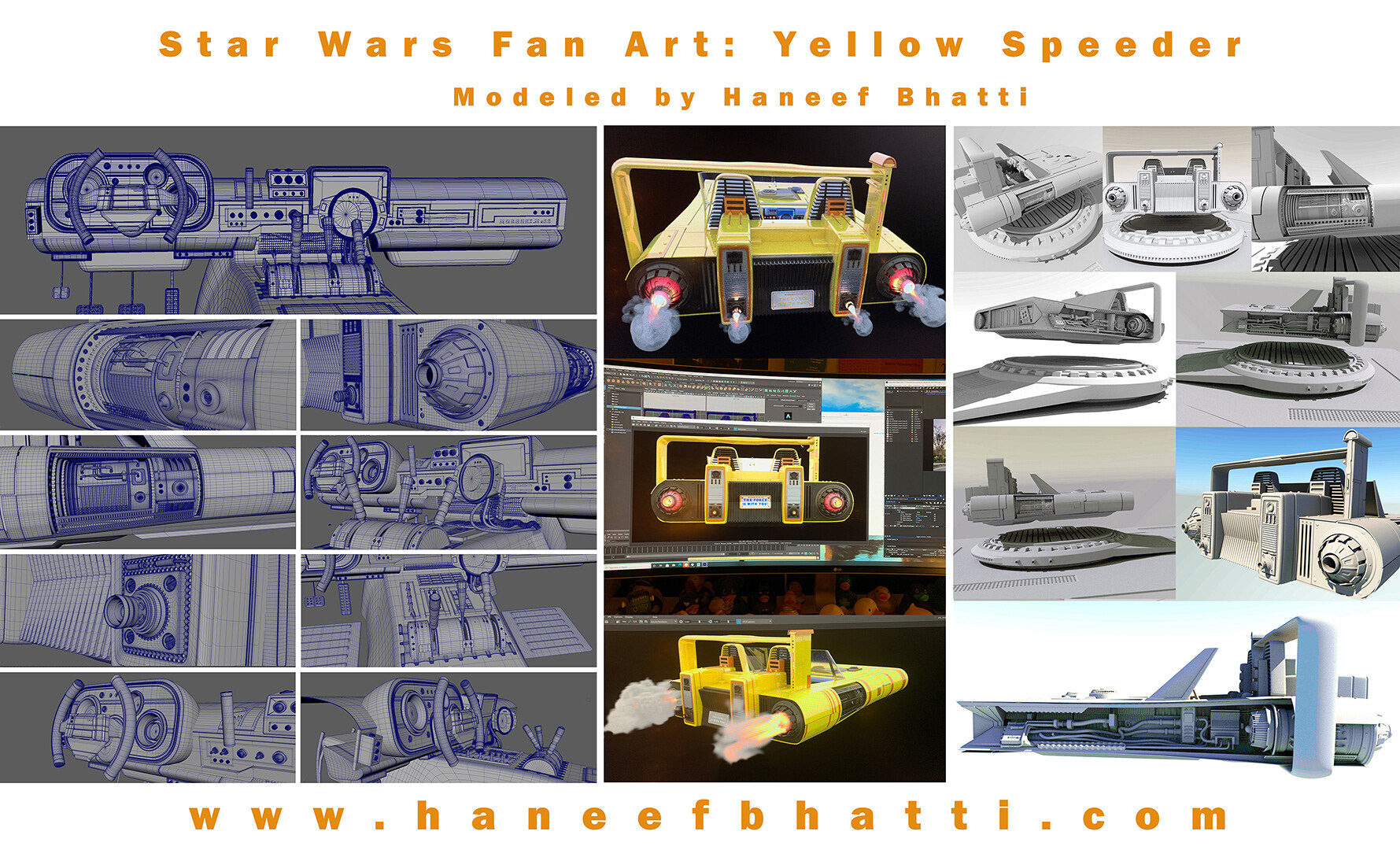 Modeled with Autodesk Maya