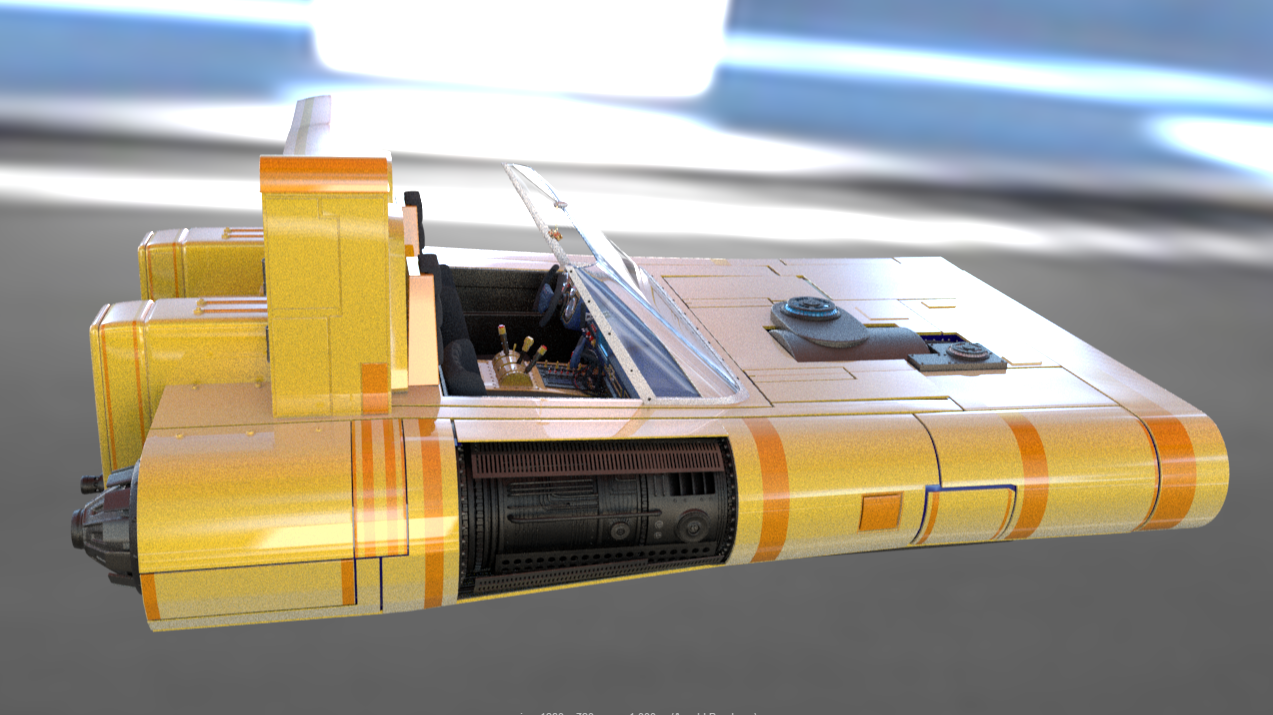 Modeled with Autodesk Maya