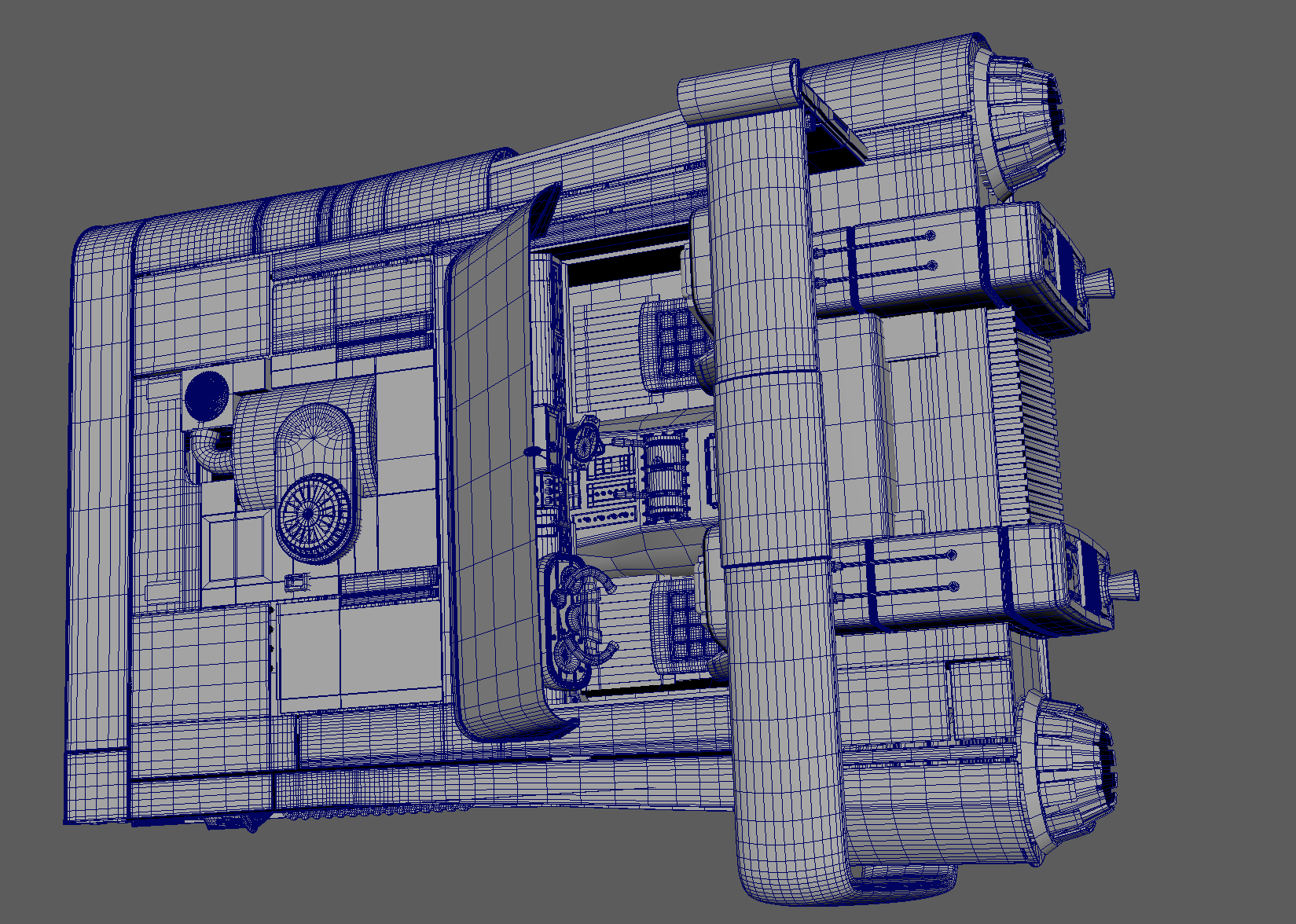 Modeled with Autodesk Maya