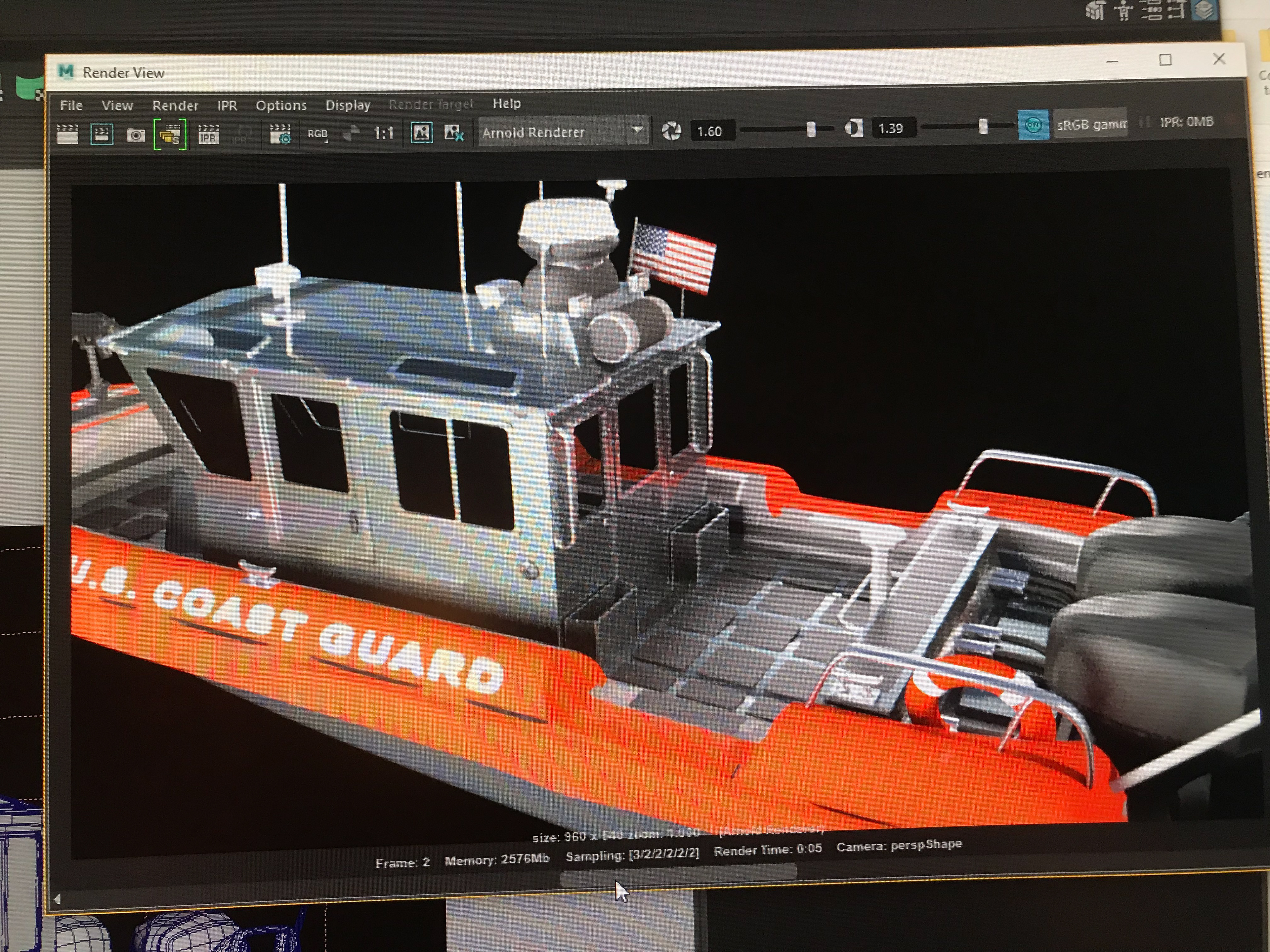 Modeled with Autodesk Maya