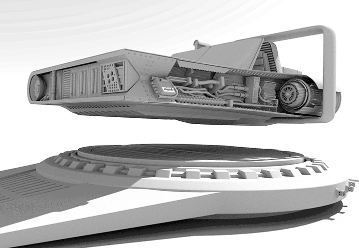 Modeled with Autodesk Maya