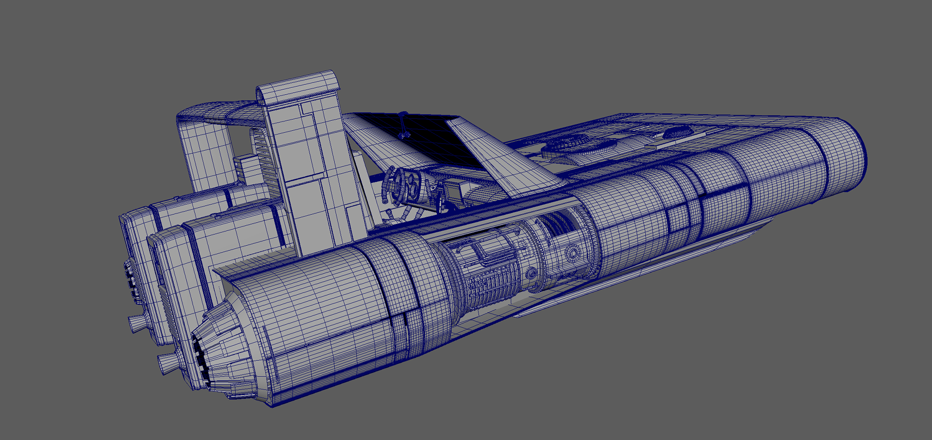 Modeled with Autodesk Maya