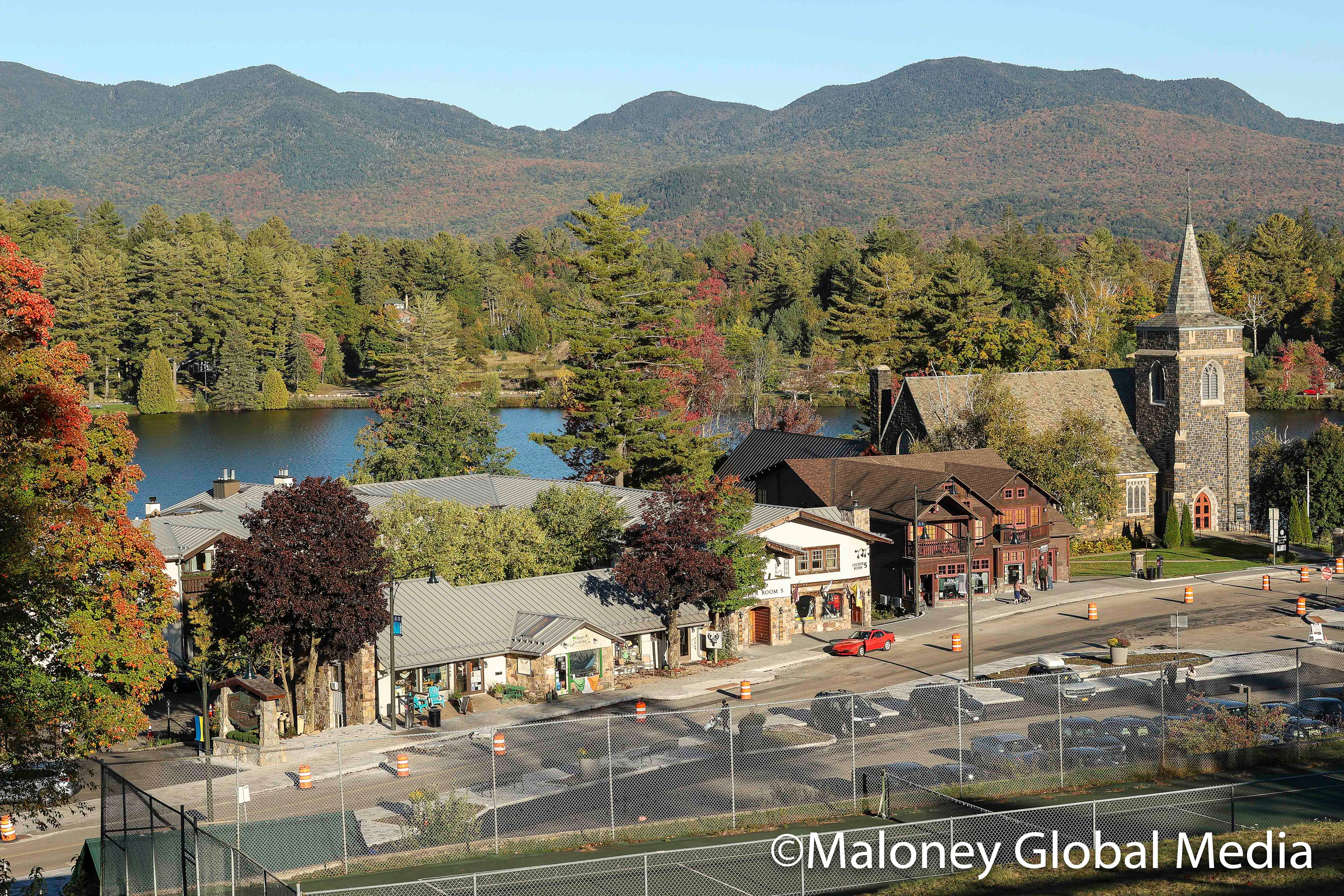 Downtown Lake Placid, New York