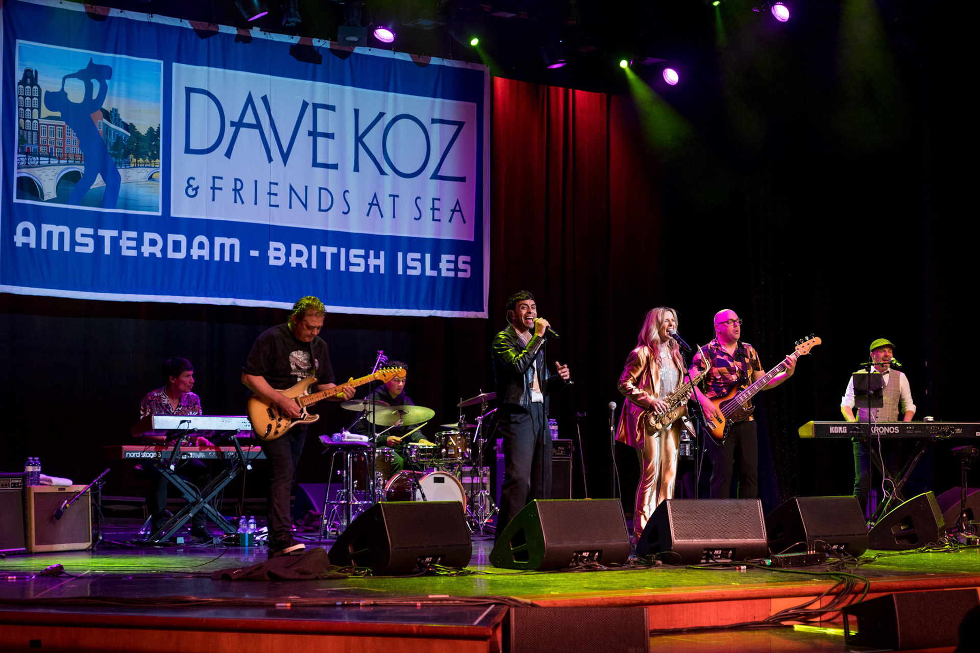 Dave Koz &amp; Friends at SeaAmsterdam and the British Isles