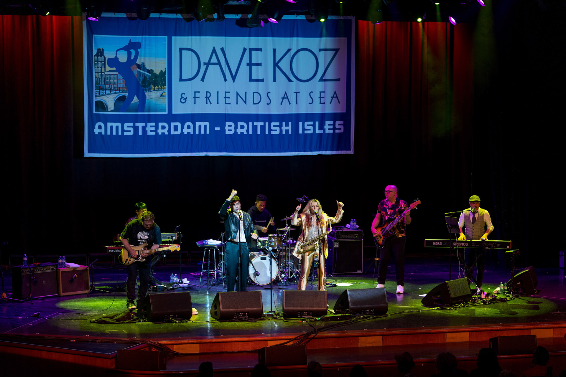 Dave Koz &amp; Friends at SeaAmsterdam and the British Isles