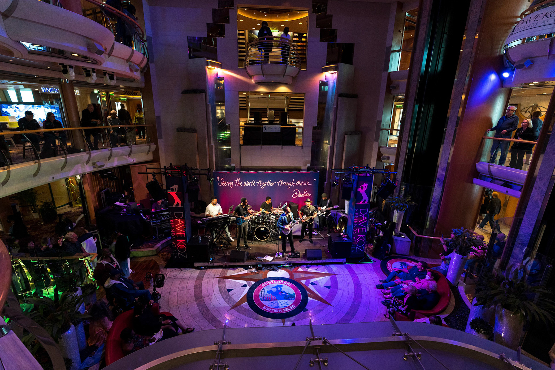 Dave Koz &amp; Friends at SeaAmsterdam and the British Isles