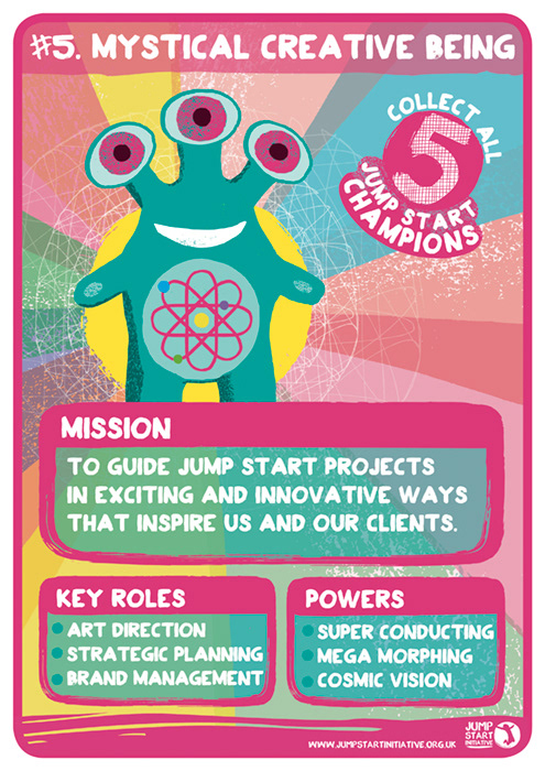 Mystical Creative Being characer design