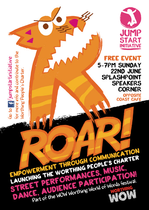 ROAR! event poster