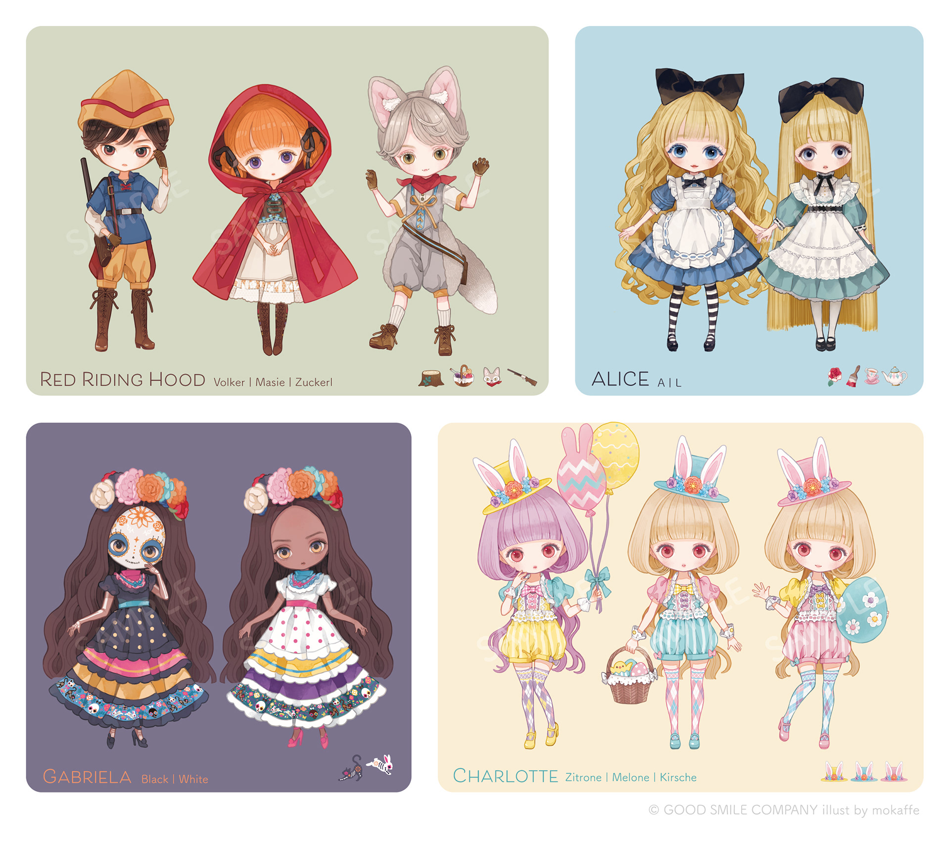 デフォルメイラスト( 2021-2024年 )