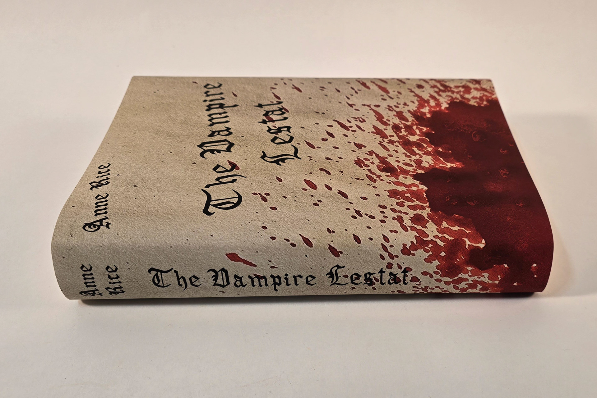 Anne Rice's "The Vampire Lestat" cover design v1 - spine (2024)