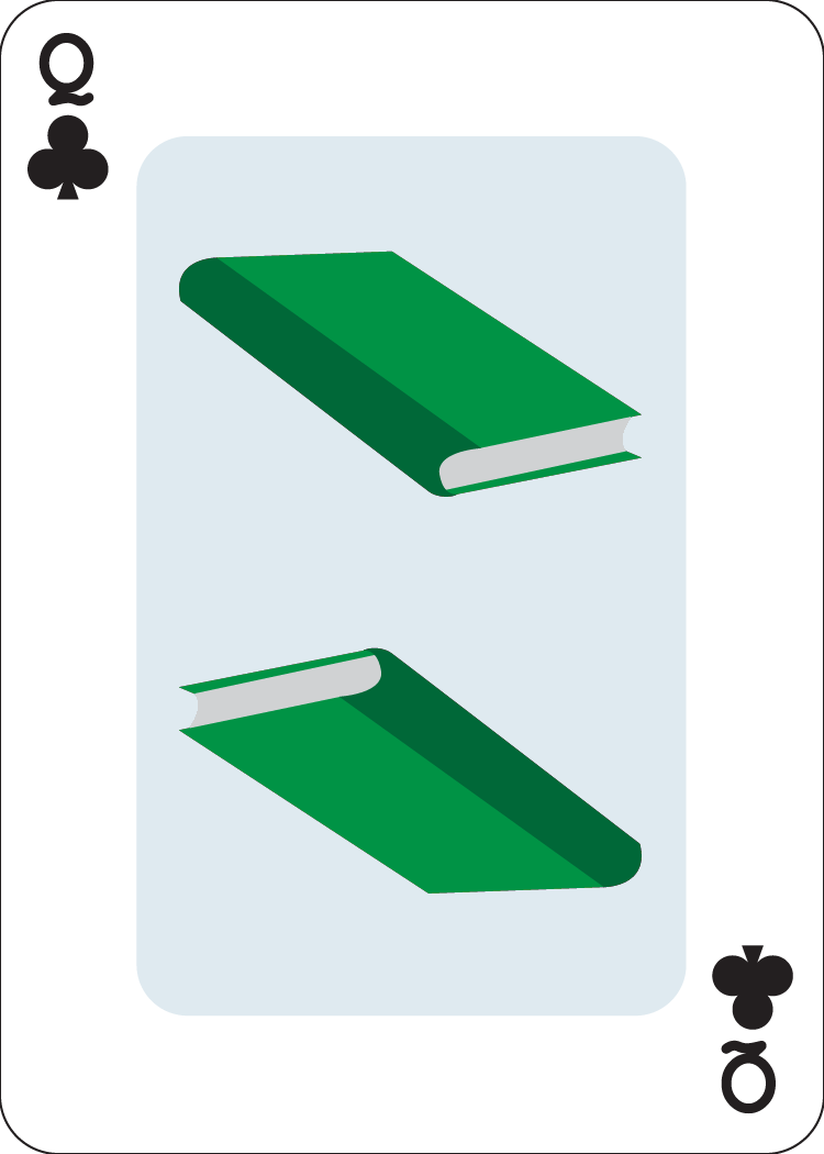 queen of clubs - books