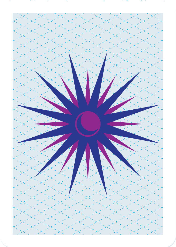 back - a celestial motif