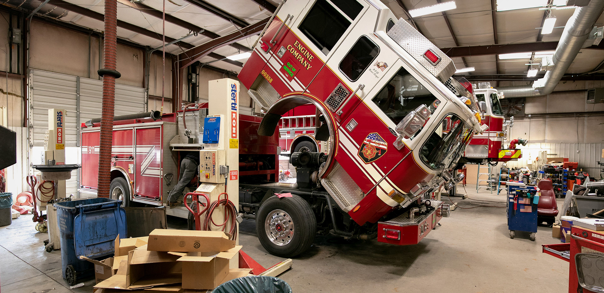Forsyth County Fire Departments motor maintenance facility