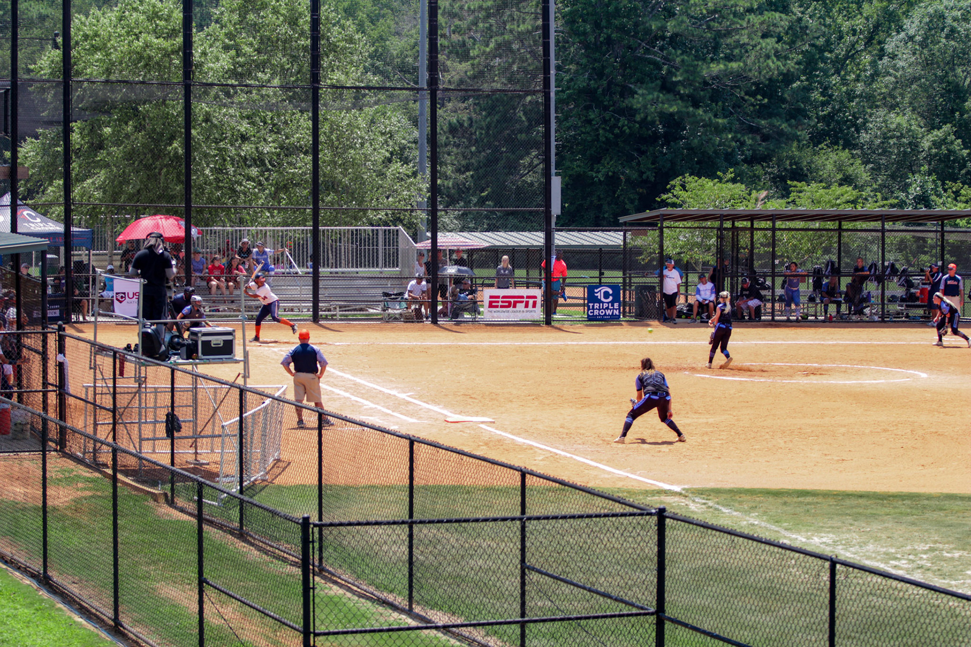 Girl's AAA National Softball Finals at Fowler Park