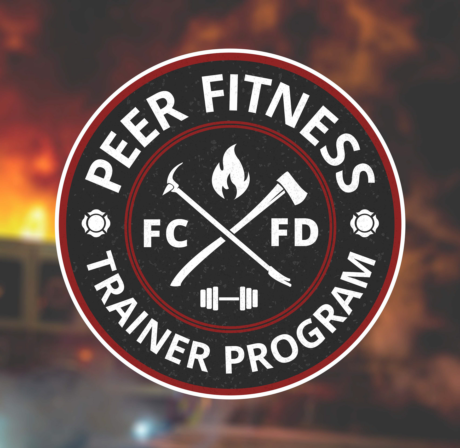 Logo/badge design for Forsyth County's fire department fitness program