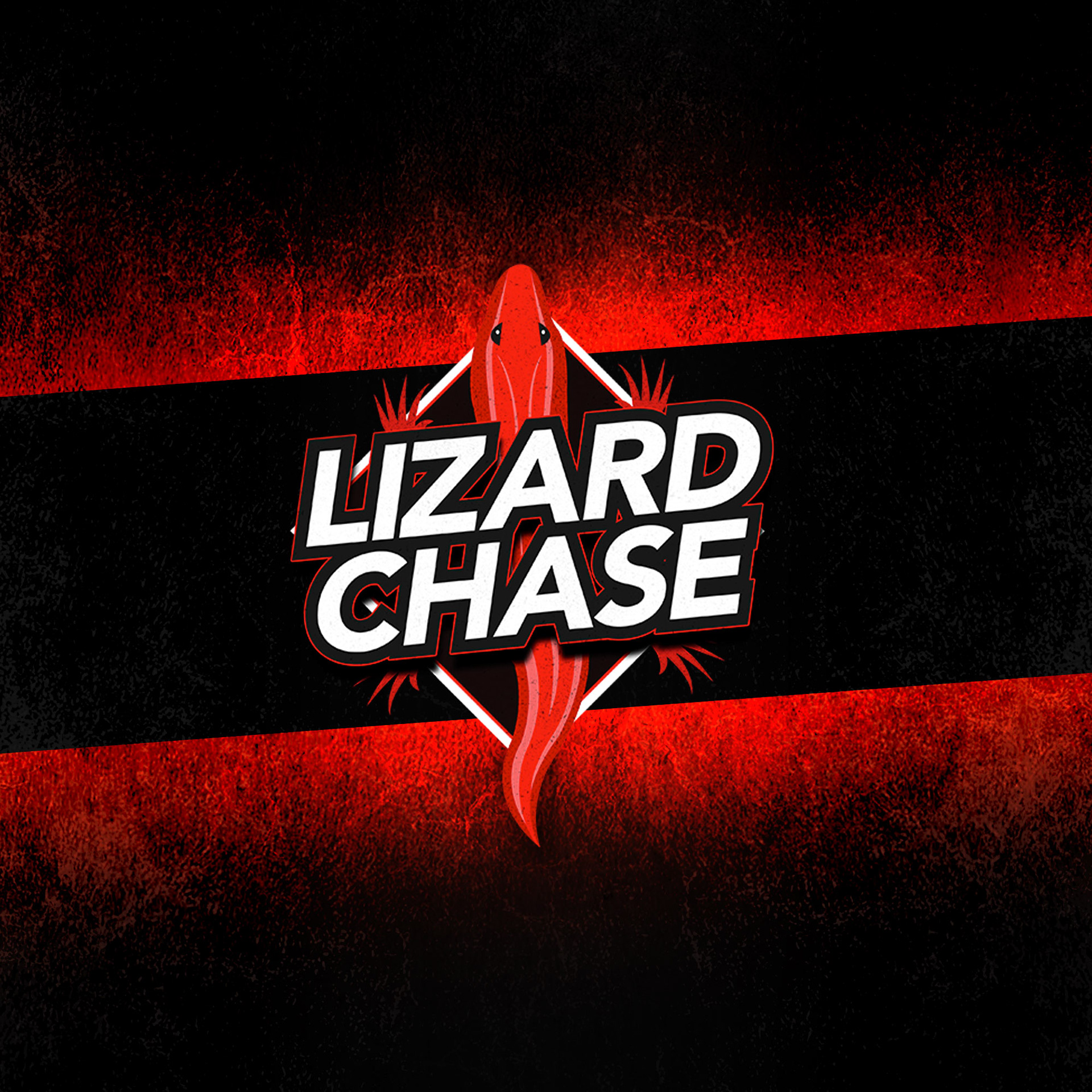 Logo and branding for YouTube Gamer "Lizard Chase"