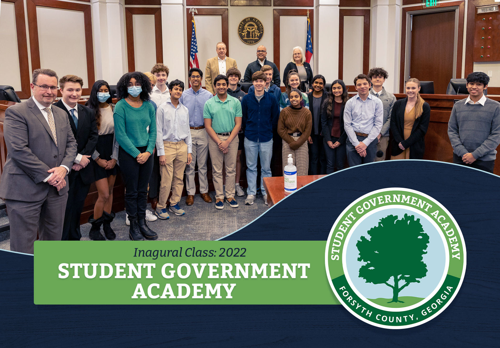 Logo design for Student Government Academy.