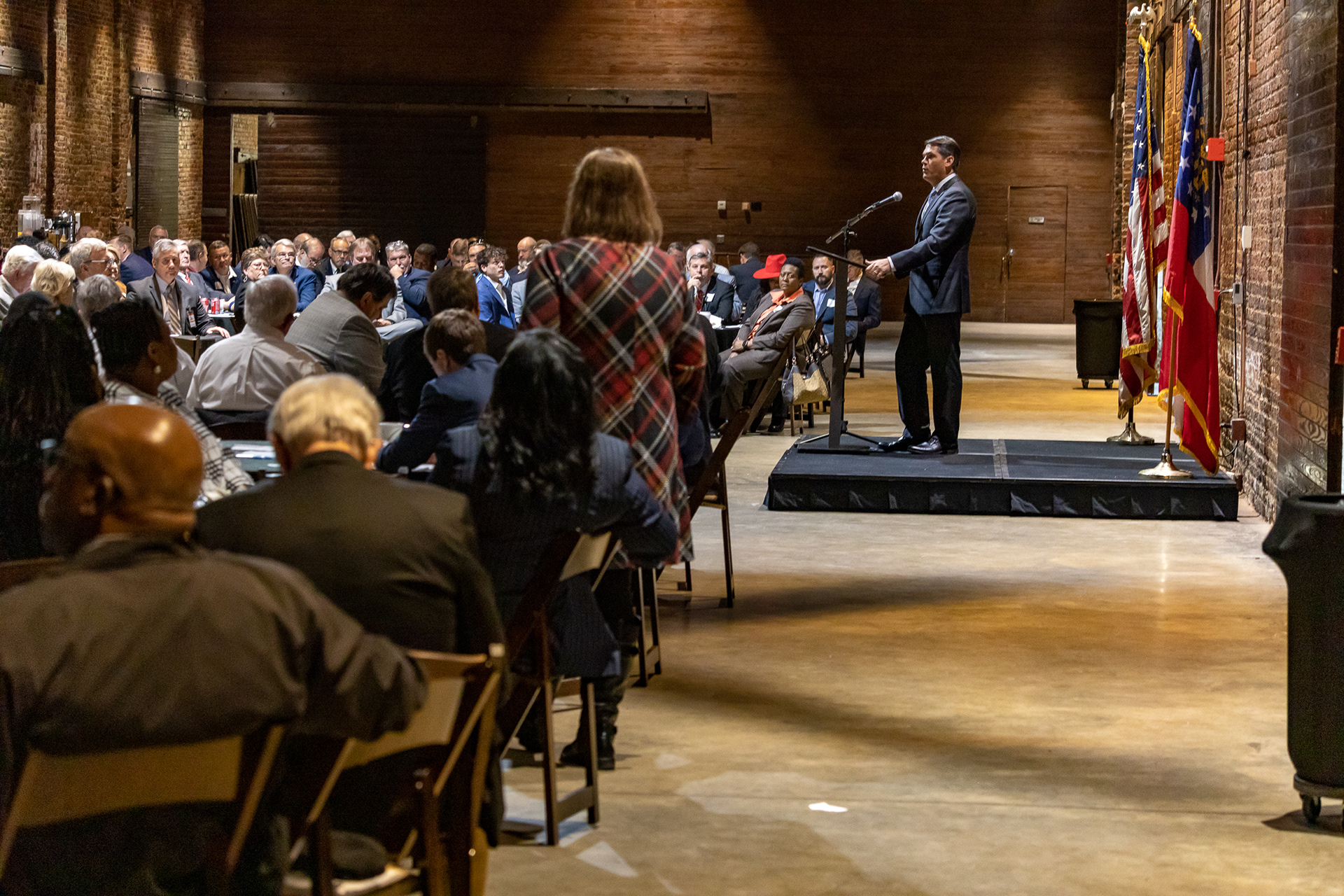 Lieutenant Governor of Georgia Geoff Duncan speaking at 2022 Legislative breakfast