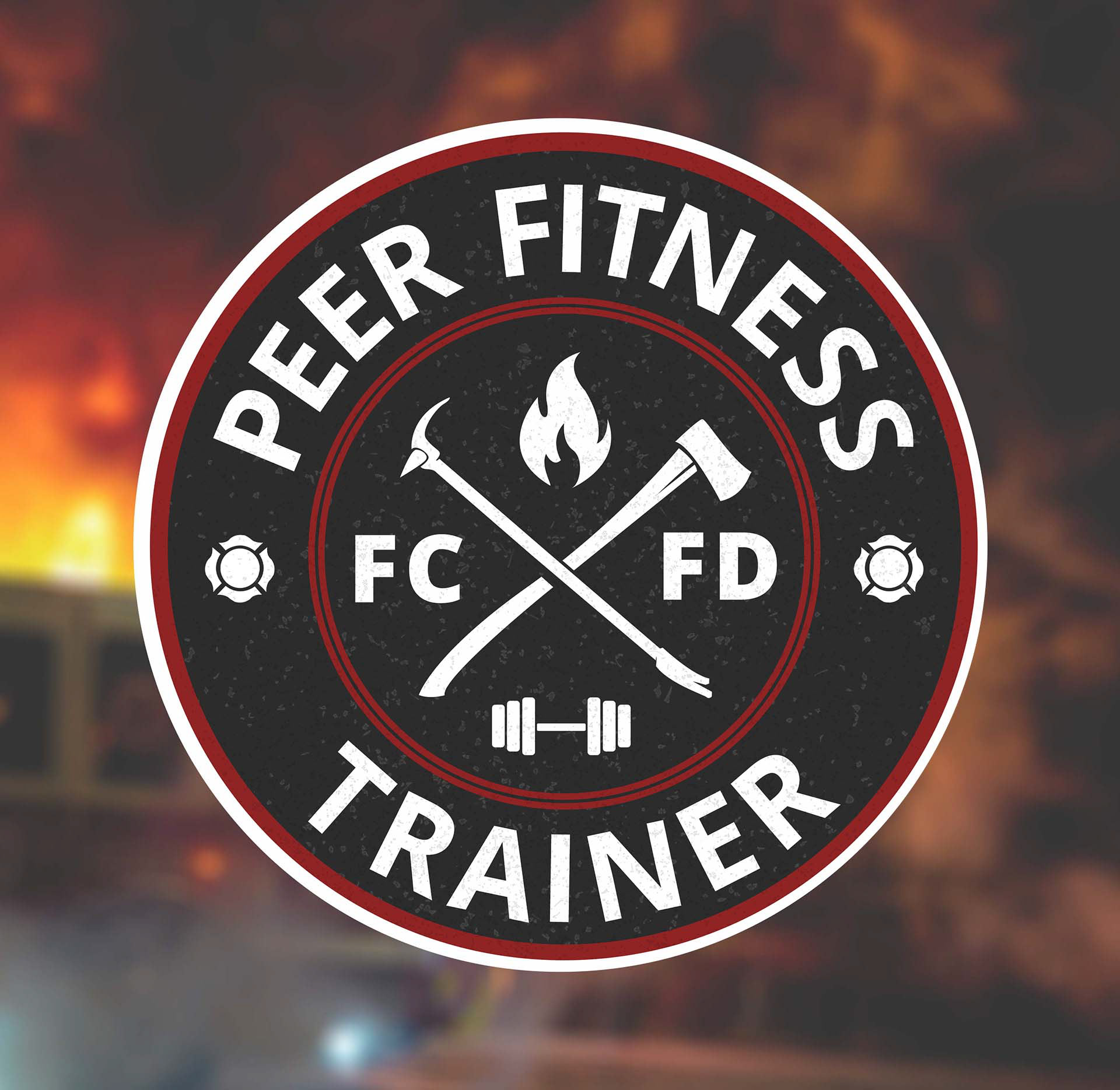 Badge design for new training program at the Fire Department