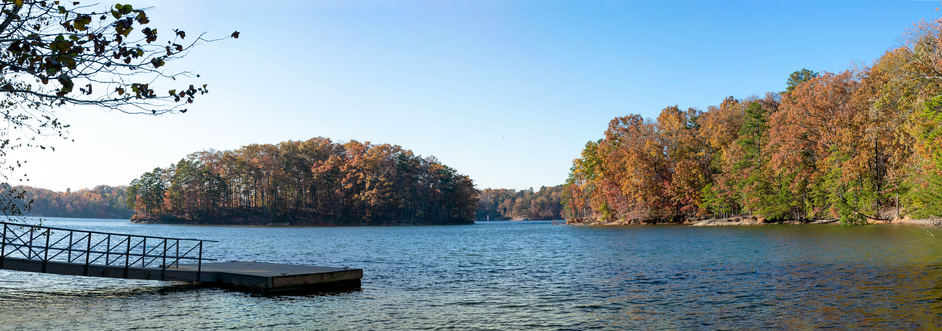 Boat launch at Shady Grove Campground on Lake Lanier