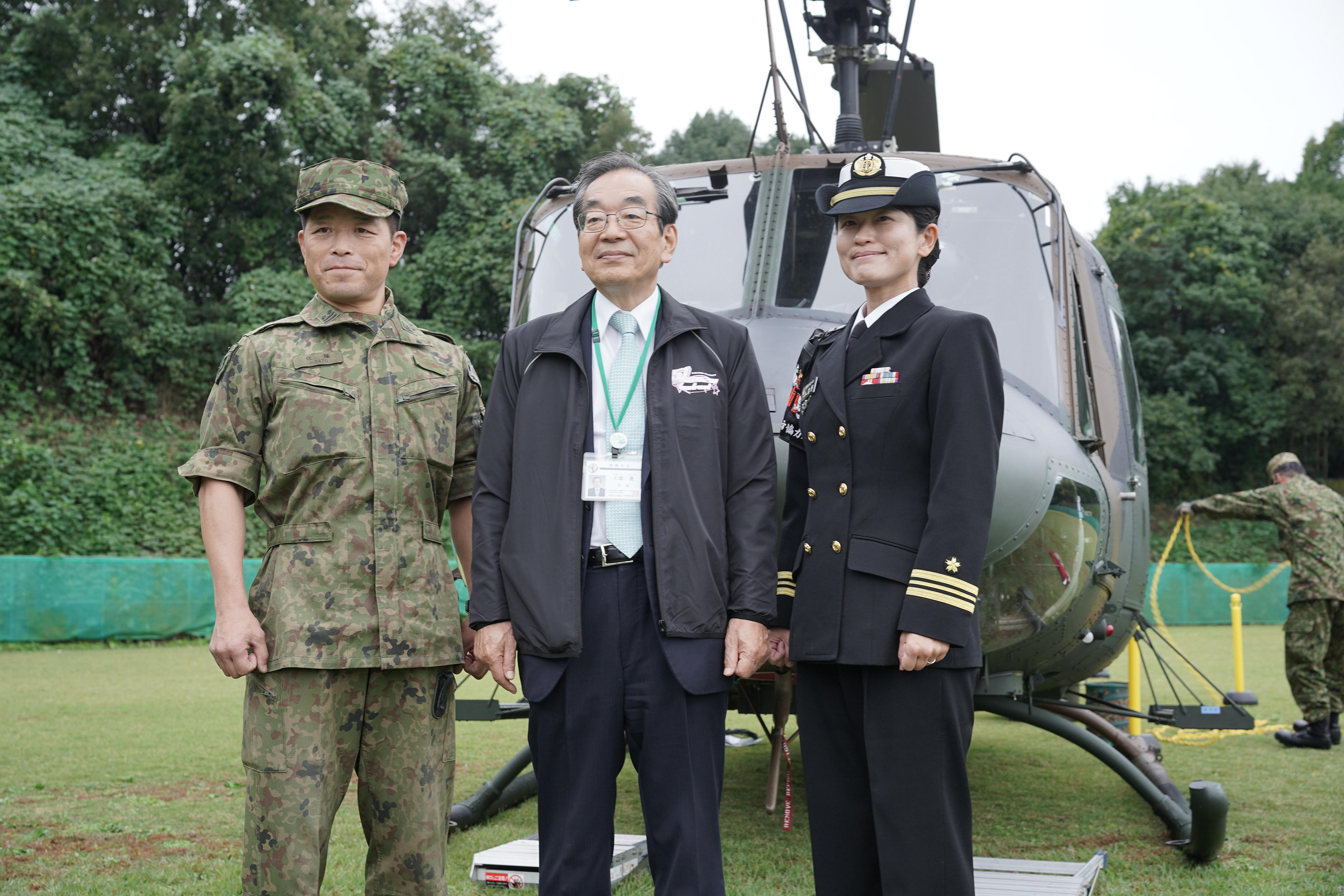 2025　自衛隊ヘリコプター機内見学